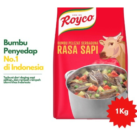 

Royco Sapi 1kg Bumbu Penyedap Rasa