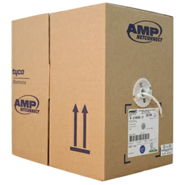 AMP Commscope Kabel UTP Cat5 LAN Cable Roll Cat5e