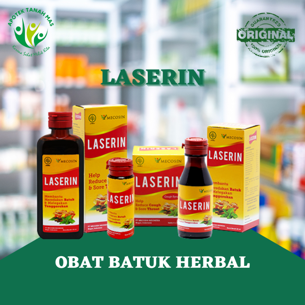 Laserin Sirup Obat Batuk Herbal