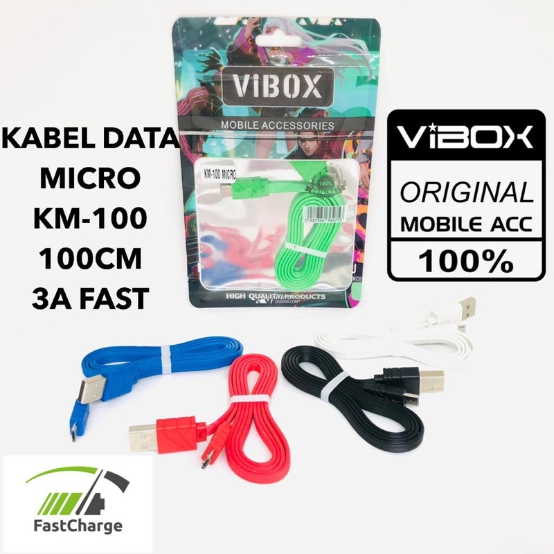 Kabel Data Vibox KM100 For Smartphone Micro BY SMOLL