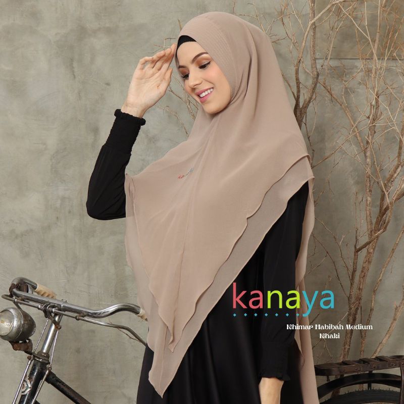 KANAYA/Khimar Habibah M by Kanaya/Khimar Habibah Medium/Khimar Kanaya/ Khimar/Khimar syari/Khimar pr