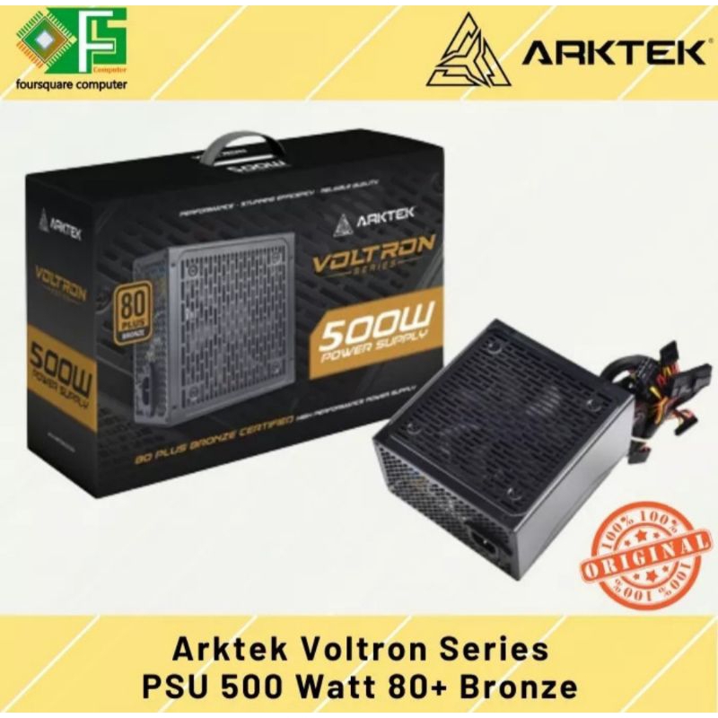 Power Supply Arktek Voltron PSU 500 Watt 80+