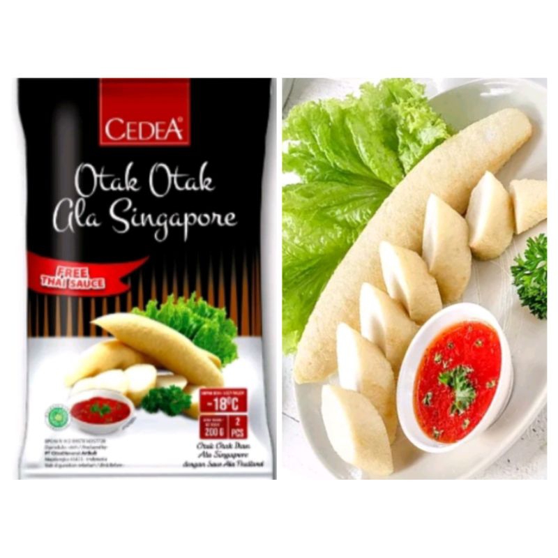 

CEDEA OTAK OTAK SINGAPORE 200GR