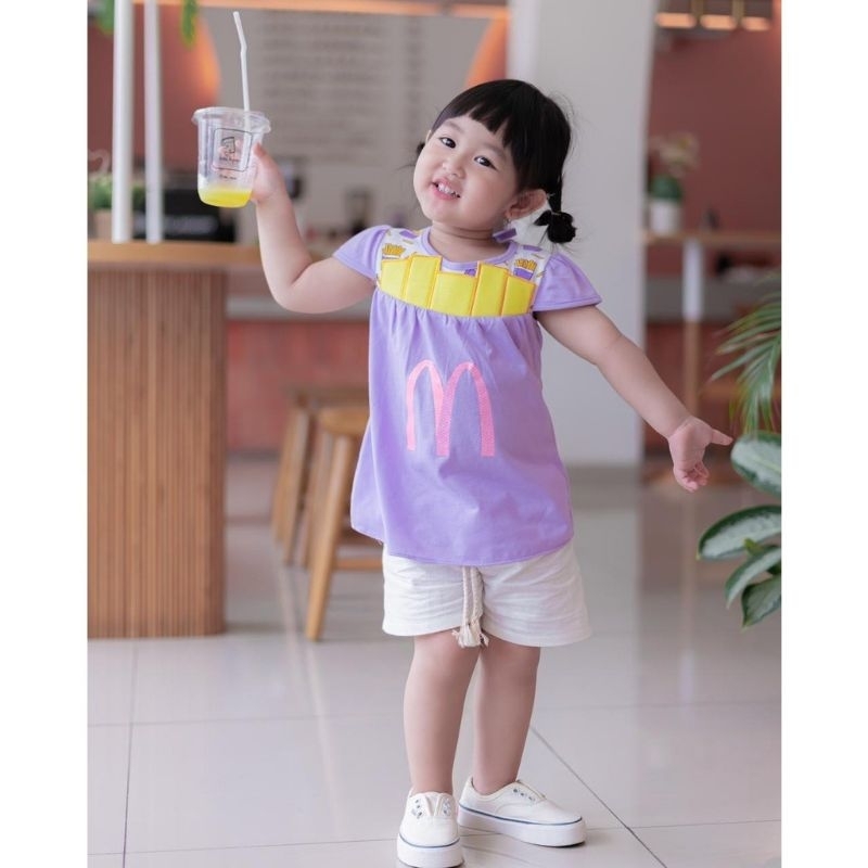 Kaos Kentang 3D Anak / Atasan Anak 3D Lucu / Kaos Adem Anak Murah / Atasan Lucu