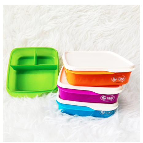 LUNCH BOX PLASTIK 3 SKAT /KOTAK MAKAN /BOX BEKAL MAKAN ANAK
