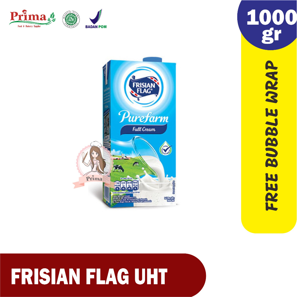 

Susu UHT - Frisian flag full cream 900ml