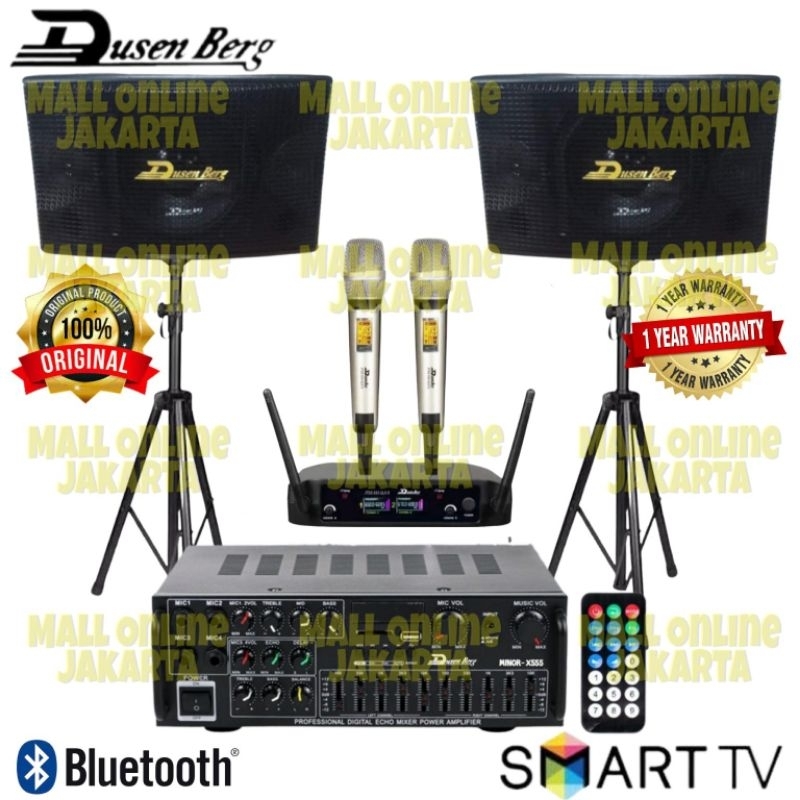 Paket karaoke dusenberg fullsett paketan karaokean rumah 10 inch