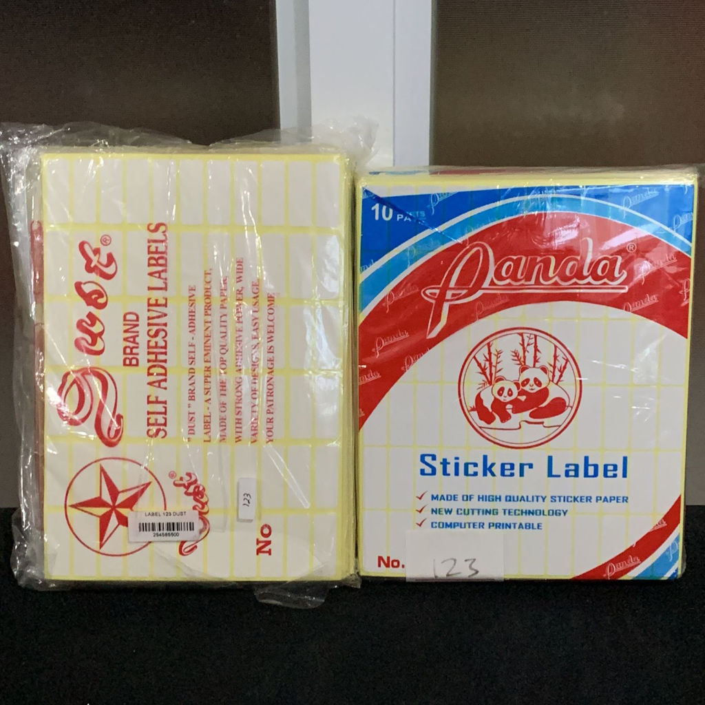 

LABEL 123 DUST & PANDA