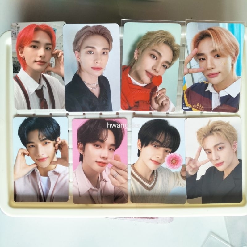 STRAY KIDS HYUNJIN  Photocard Maniac Circus Oddinary Noeasy Cevel Nacific R1 R11 R12 R13 R18 hyunjin