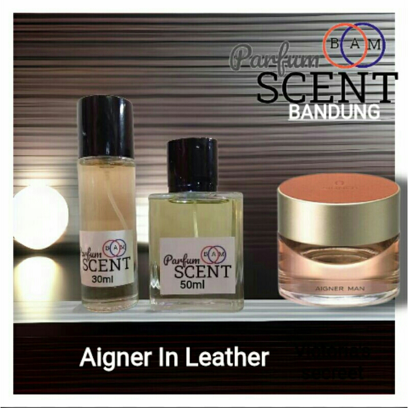 AIGNER IN LEATHER MAN SCENT PARFUM BANDUNG