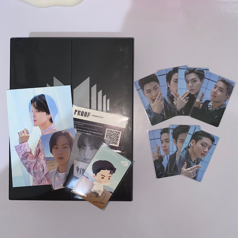 [Damage] Album BTS Proof Standard Weverse Version Fullset Unsealed Jin