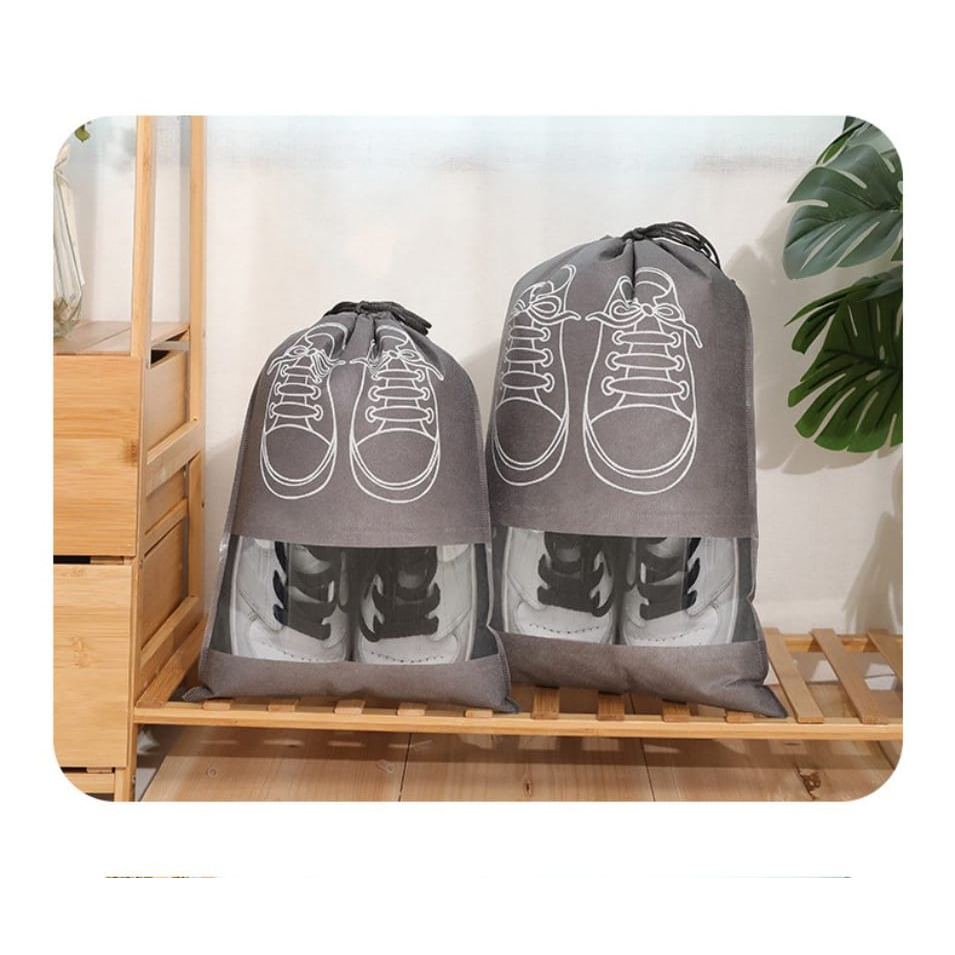 OS TAS SERUT PENYIMPANAN SEPATU SANDAL / POUCH TRAVELING SERBAGUNA