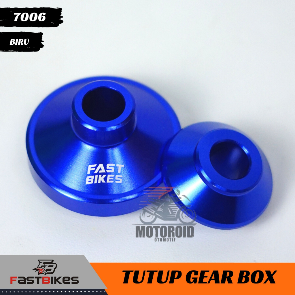 TUTUP GEAR BOX FULL CNC ALUMINIUM COVER GEARBOX HONDA FASTBIKES UNIVERSAL