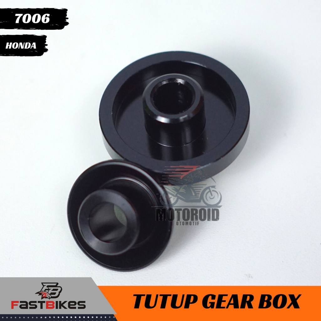 TUTUP GEAR BOX FULL CNC ALUMINIUM COVER GEARBOX HONDA FASTBIKES UNIVERSAL