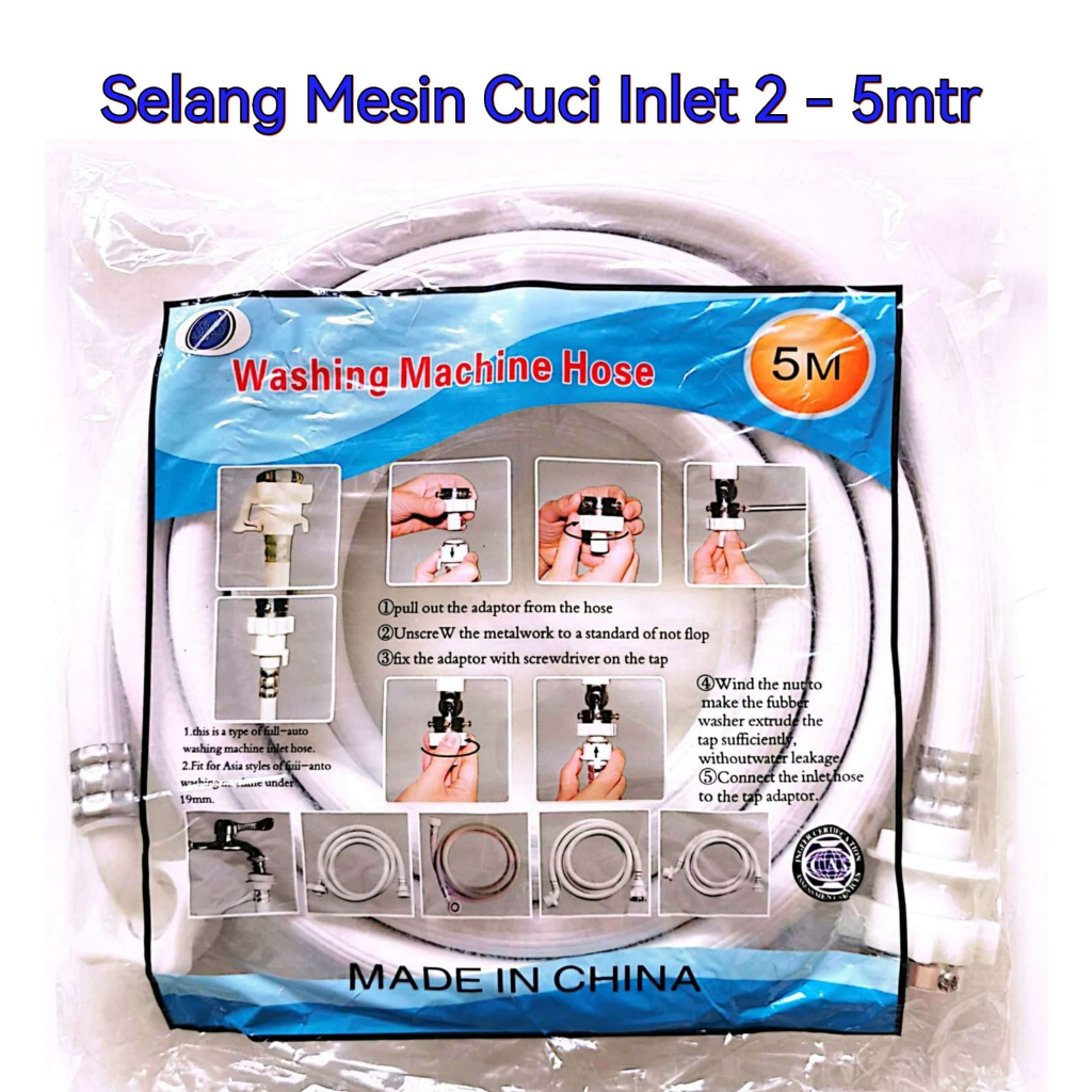 Selang Mesin Cuci Inlet 2m 3m 5m Termurah