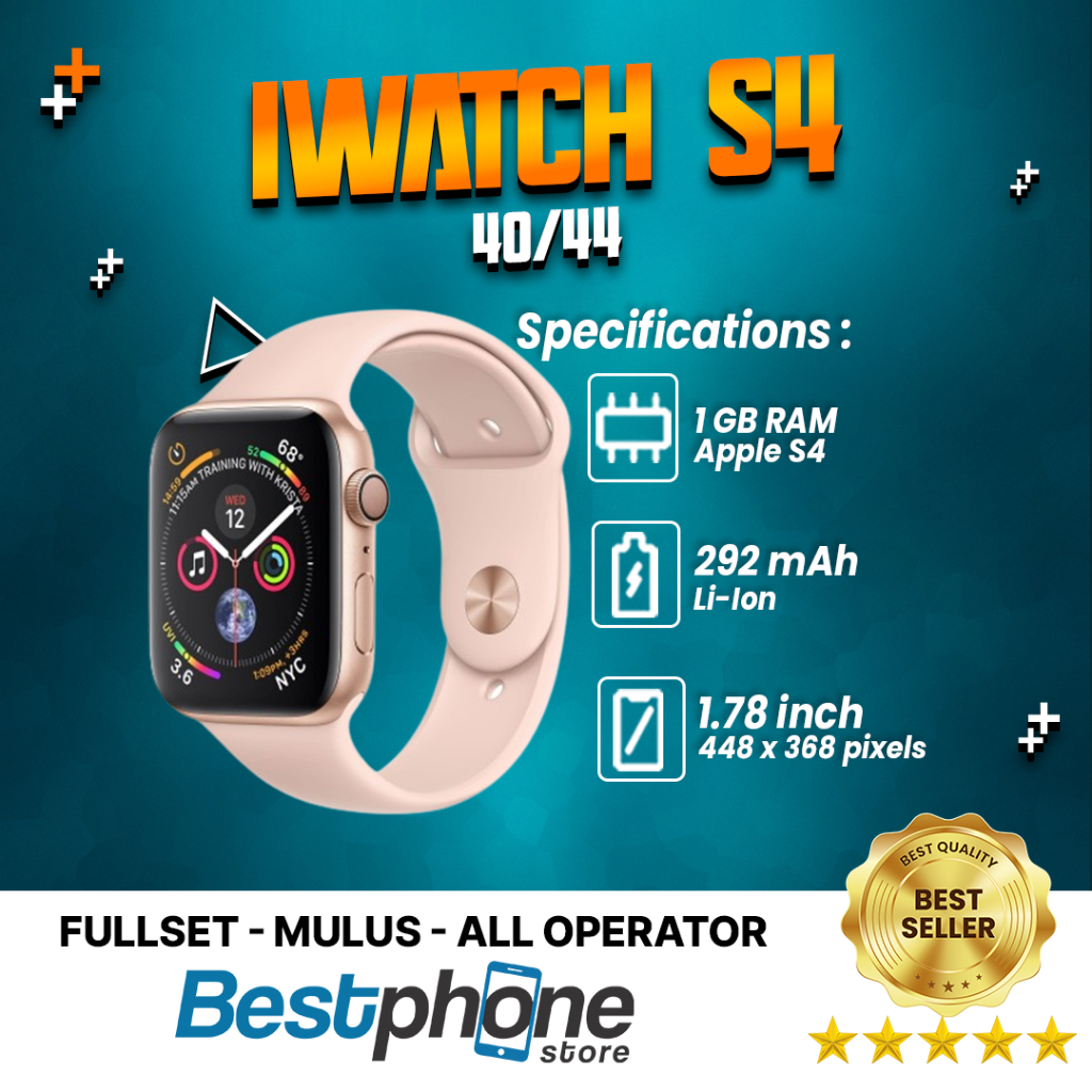 Apple Watch Series 4 40mm | 44mm Second Orginal Terawat Fullset