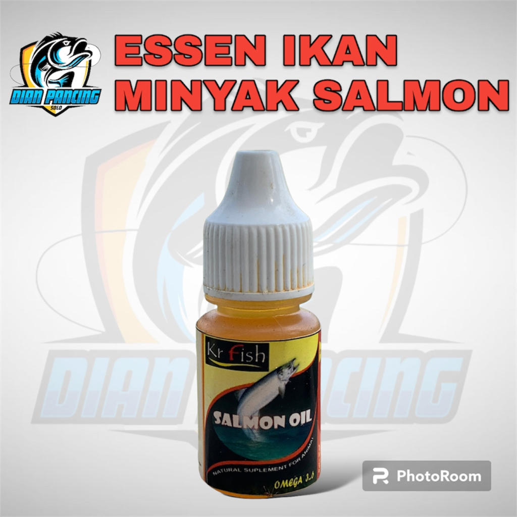 Minyak Ikan Salmon / Minyak Salmon Murni 15 ML Buat Umpan Ikan