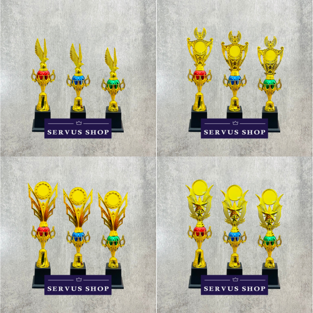 PIALA RAKITAN SET JUARA 1 2 3 MURAH PIALA TROPHY PIALA BODY 046