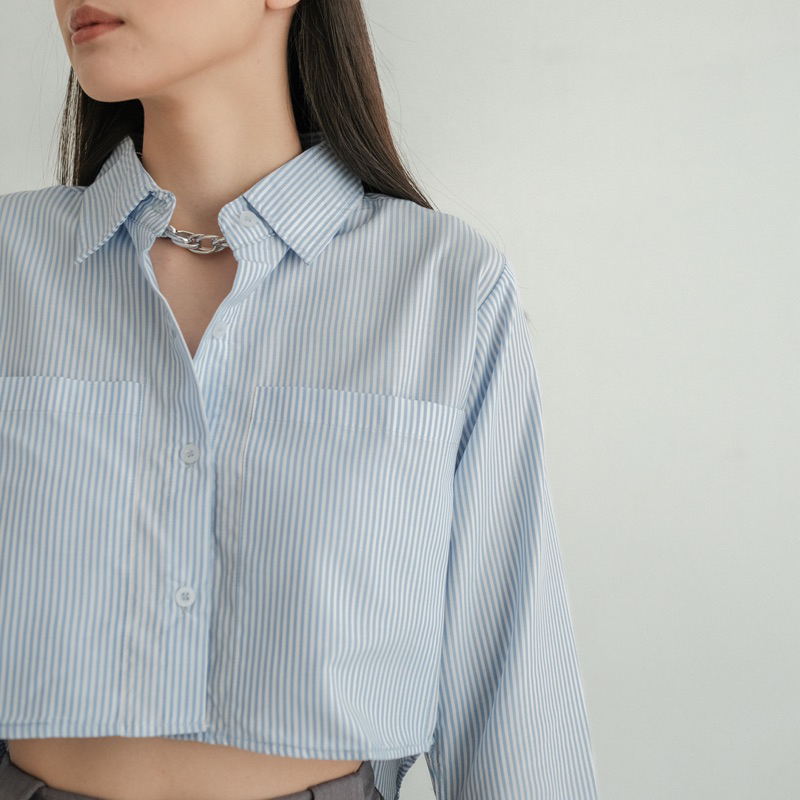 EVE CROPPED SHIRT