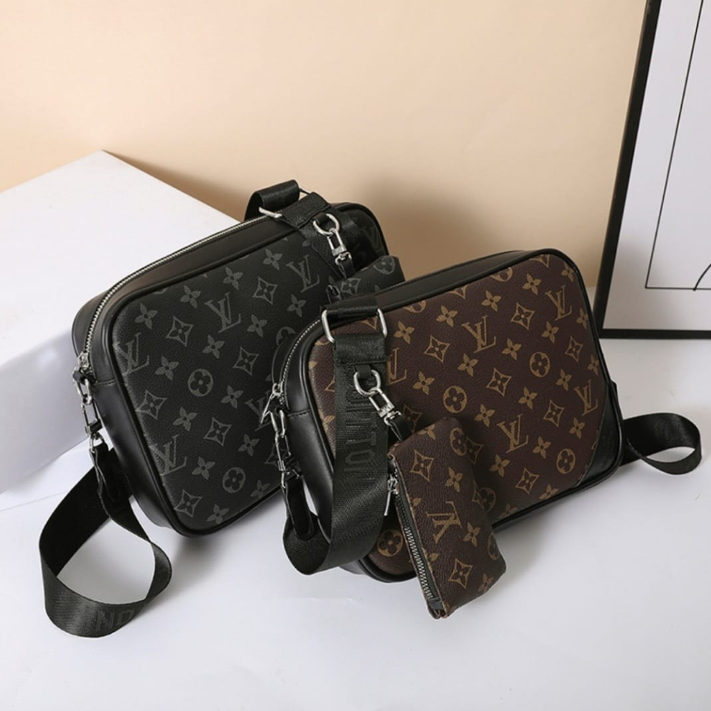 830# L Vuitton Crossbody Set (Free Sarung+BubbleWrap)