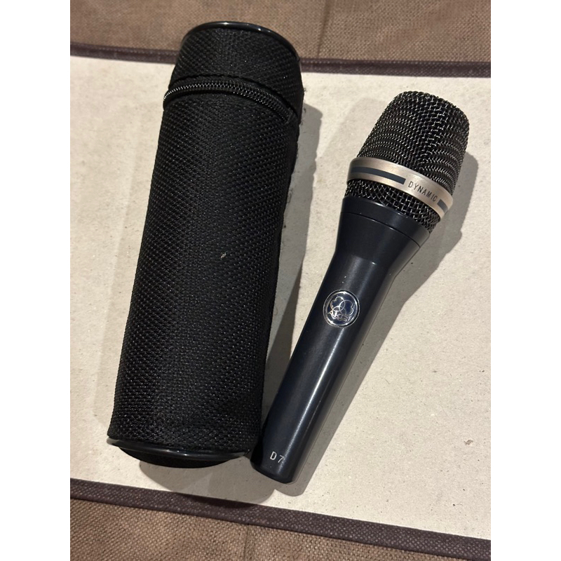 AKG D7 MIC DYNAMIC MICROPHONE BEKAS SECOND LIVE VOCAL KARAOKE