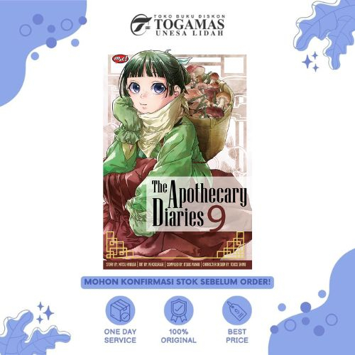 PRE-ORDER THE APOTHECARY DIARIES 01, 02, 03, 04, 05, 06, 07, 09 KARYA NATSU HYUUGA / NEKOKURAGE