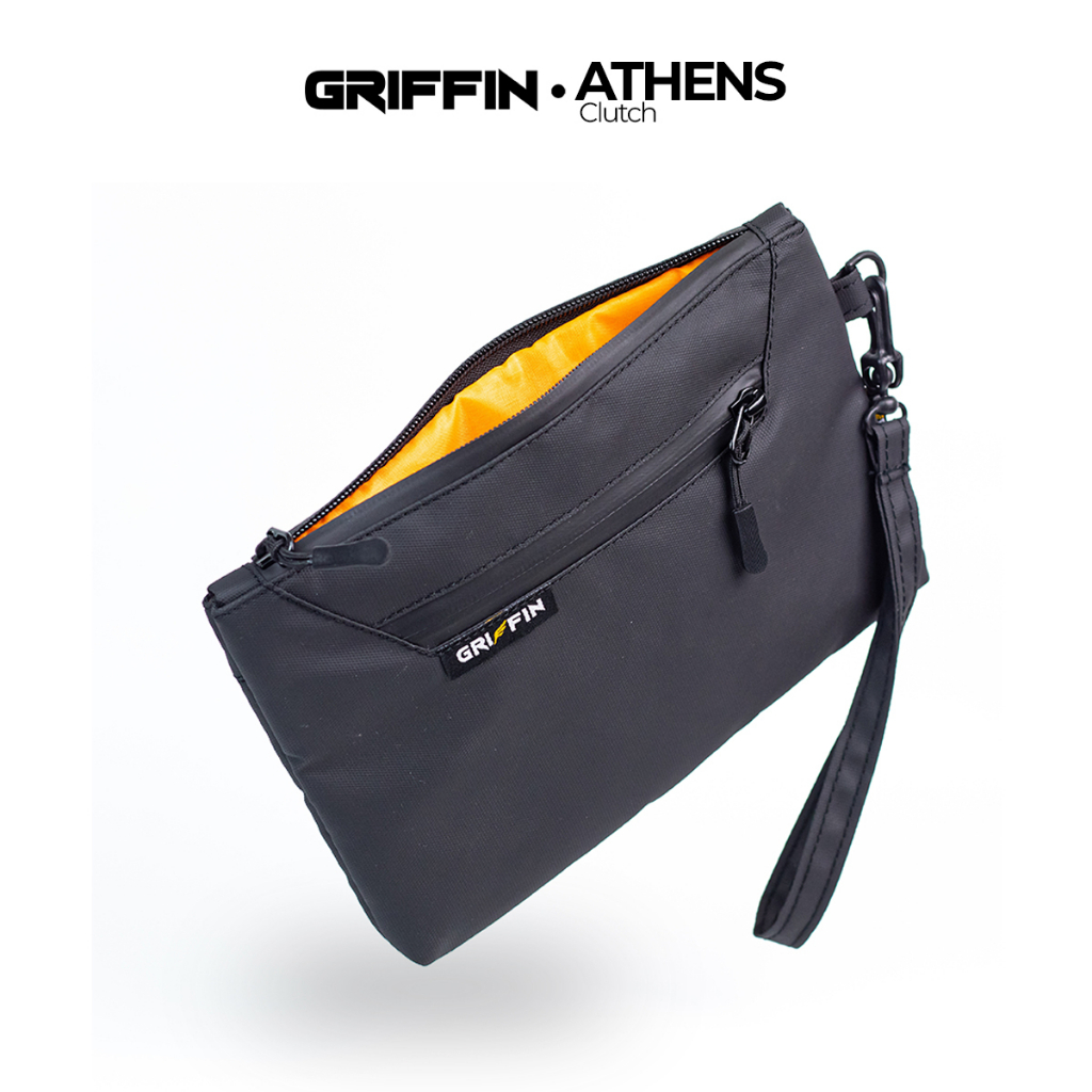 Clutch Pouch Pria Elegan Ringan Distro Branded Griffin Athens