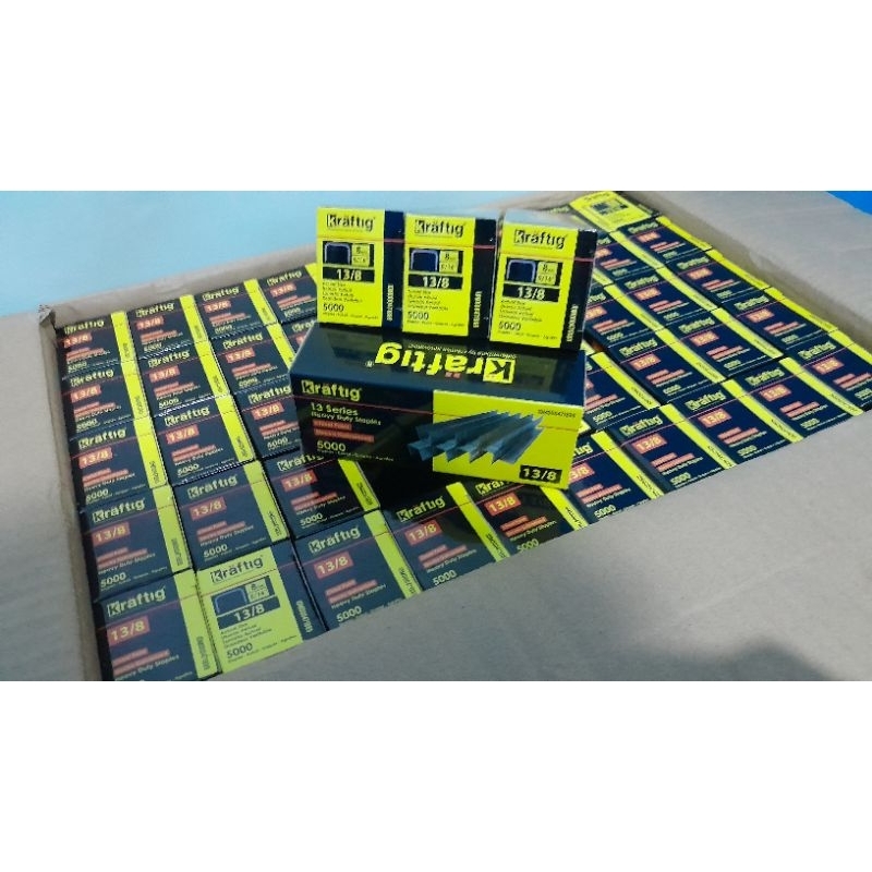 

isi staples kraftig 13/8 1dus isi 50box