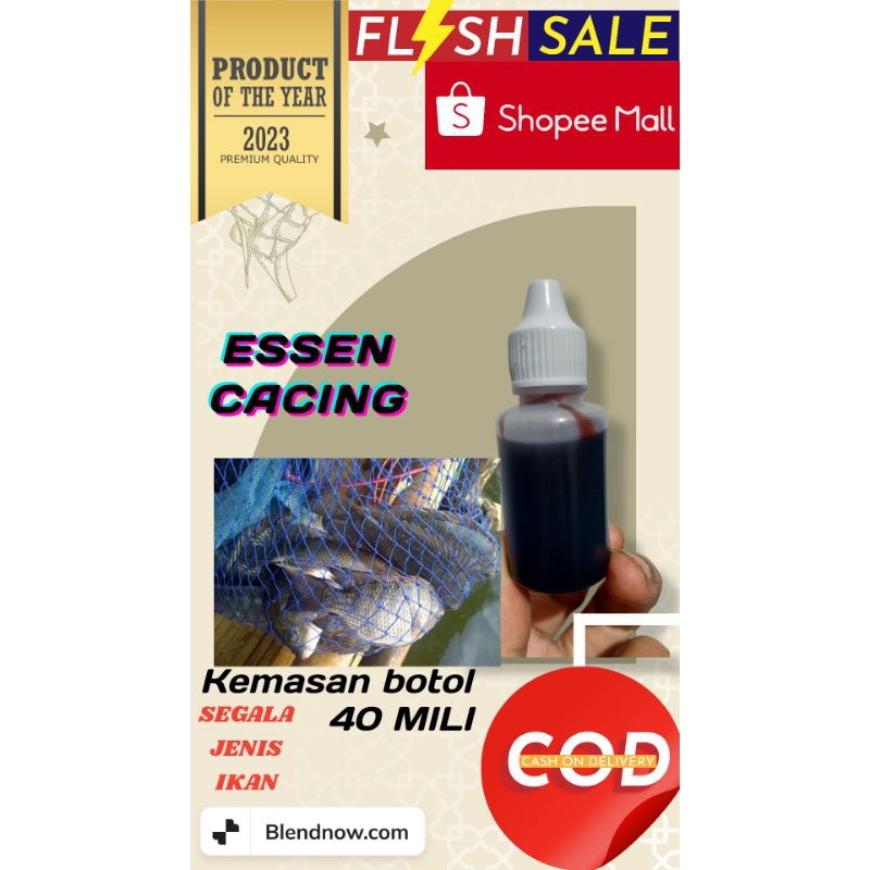 ESEN BIANG CACING OPLOSAN 1HIT STIREK/ESSENCE CACING KUKUBUMIA ANGGUR ALHKO/ESSEN BABON AROMA GURIH 