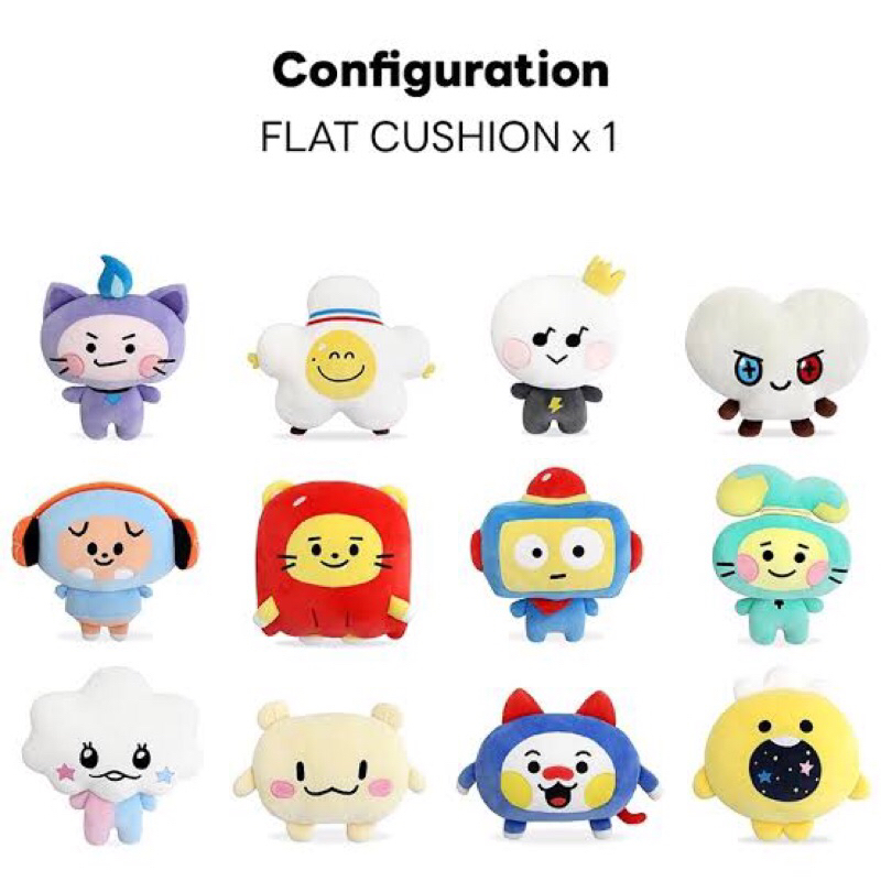 READY STOCK OFFICIAL TRUZ FLAT CUSHION