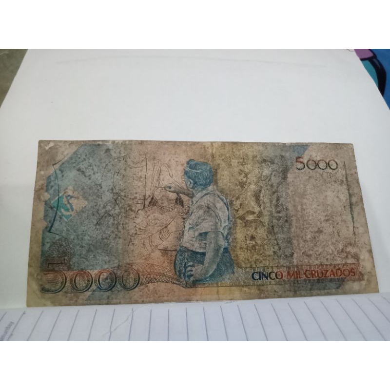 jadul 5000 cinco mil cruzados Brazil