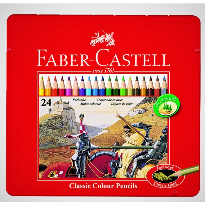 

FABER-CASTELL Colour Pencils in Tin Case 36 L