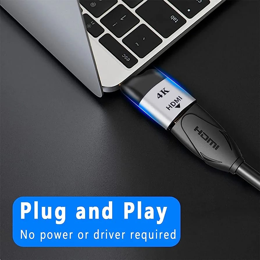 USB Type C to HDMI 4K Converter USB-C to HDMI Adapter