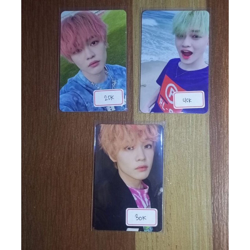 photocard chenle hello future hello agent wgu we go up