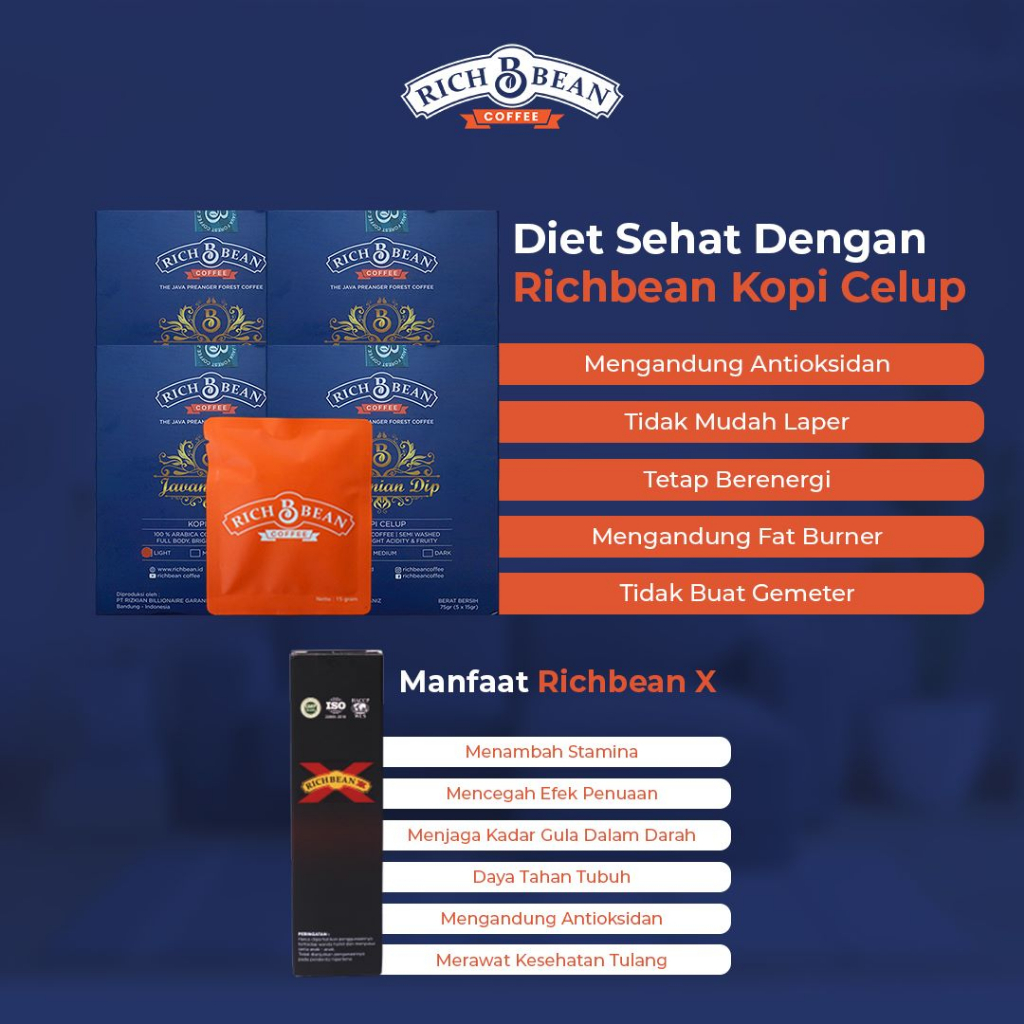 

Kopi Murni Celup Penurun Berat Badan [Bonus Richbean X Minuman Stamina]