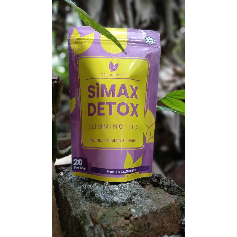 

SiMAX Detox 20 Tea Bags Herbal Tea Green Tea Teh Hijau Teh Herbal Asli Alam Pekalongan