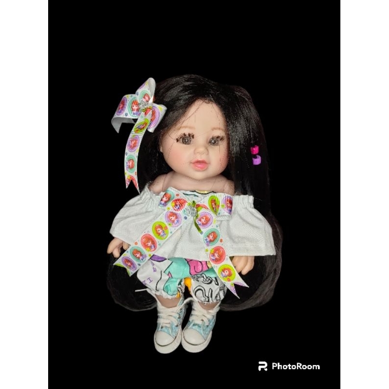 baju boneka reborn, vinyl size 12 inch