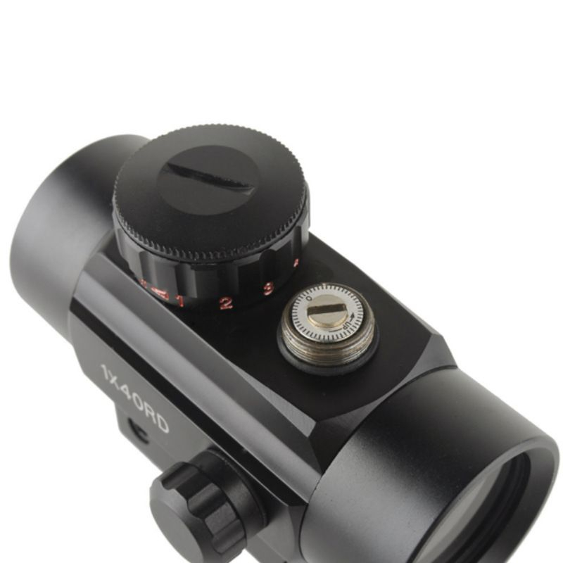 COD - Teleskop Bushnell 1x40 Red Dot / Reddot RD Lampu Merah Hijau