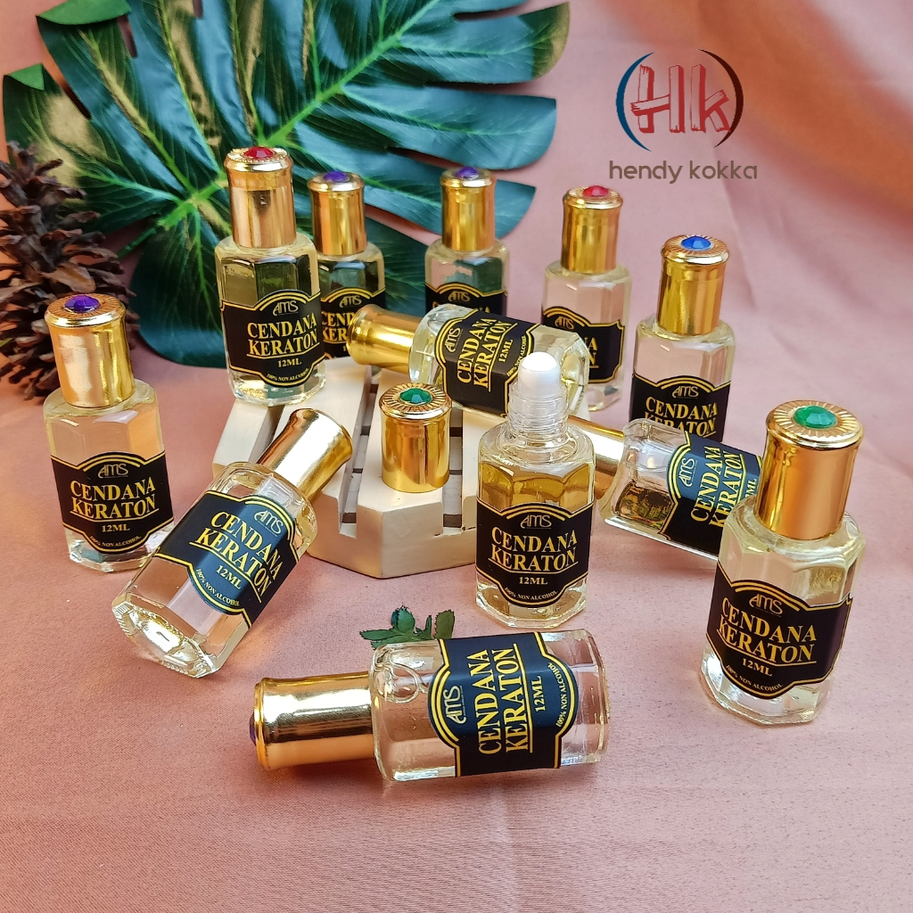 PARFUM SHALAT CENDANA KRATON 12ML FULL BIANG WANGI TAHAN LAMA