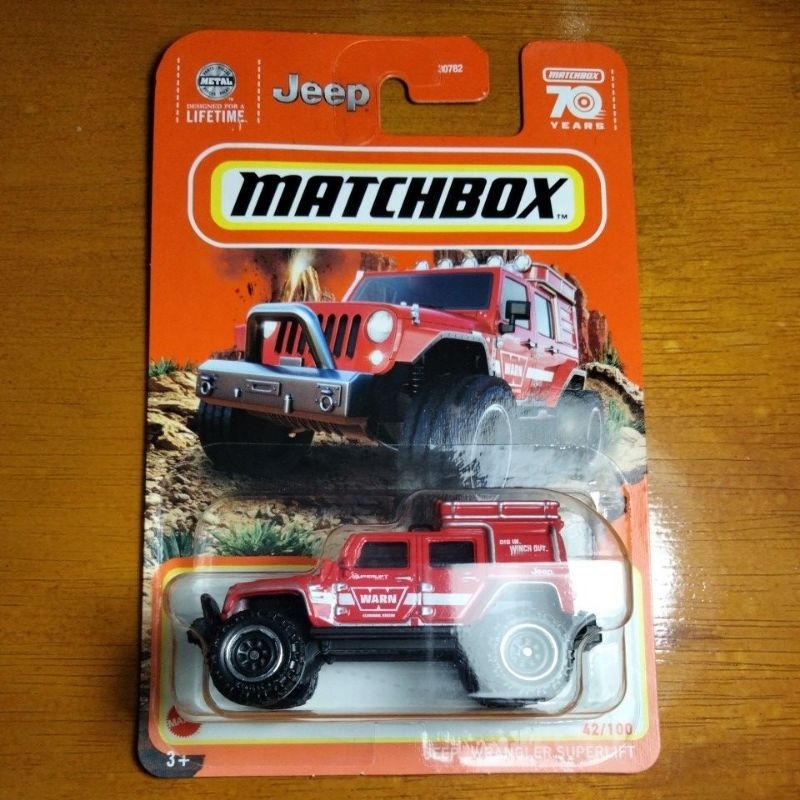 Matchbox Jeep Wrangler Superlift