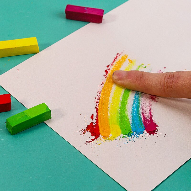 

RK Mungyo Soft Pastel Square Shape Half Stick Set Crayon Krayon Lembut