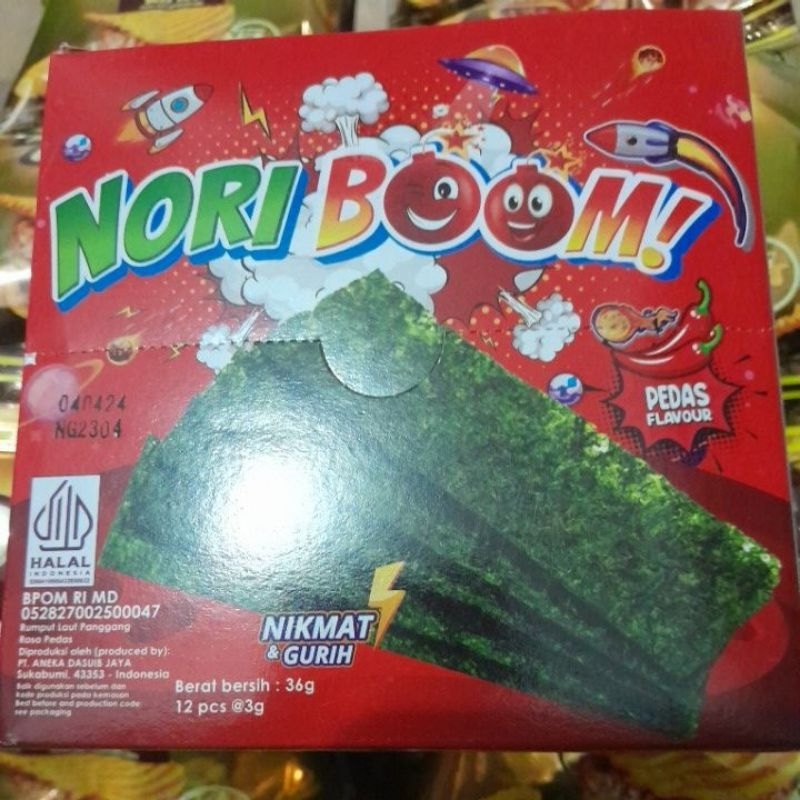 

NORI BOOM 1 BOX ISI 12 PCS