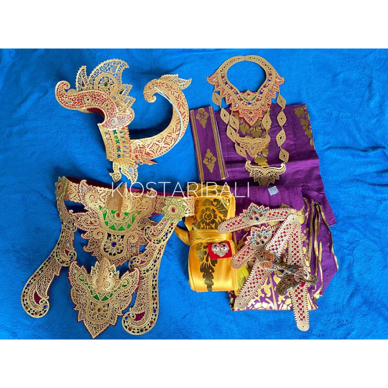 Kostum Cendrawasih - KiosTariBali / Pakaian Tari Cendrawasih