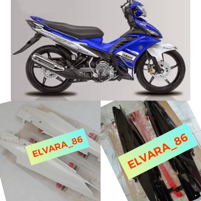 Cover body belakang kanan kiri Yamaha New Jupiter MX135 Original