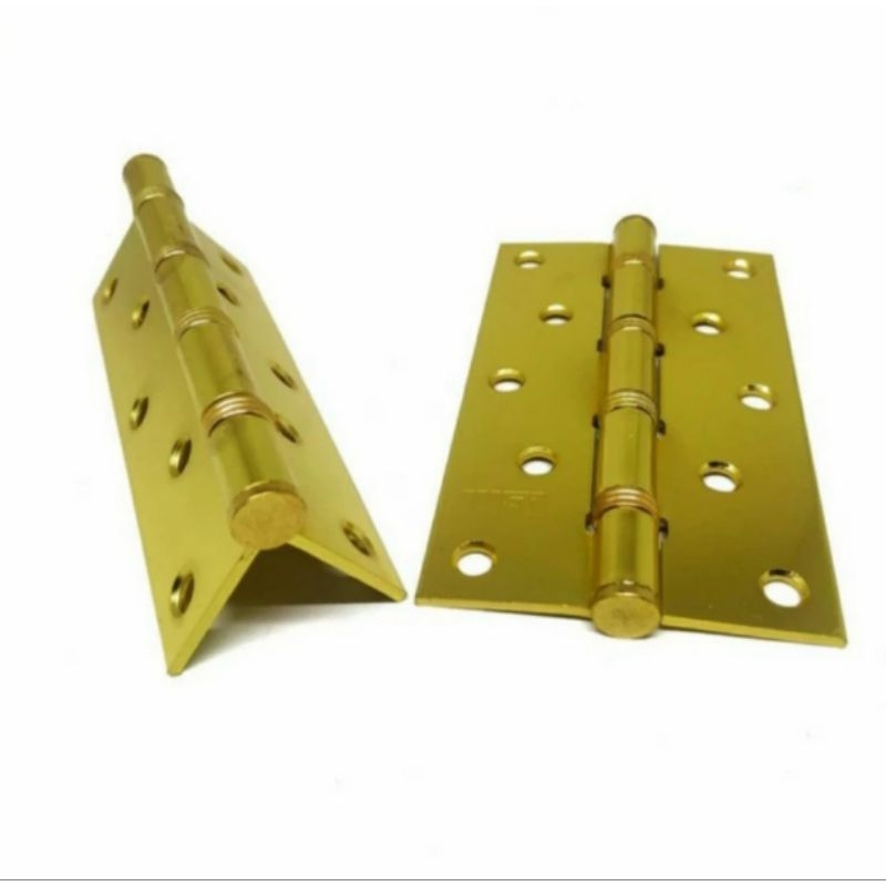 Engsel Pintu 5" inch kuning emas