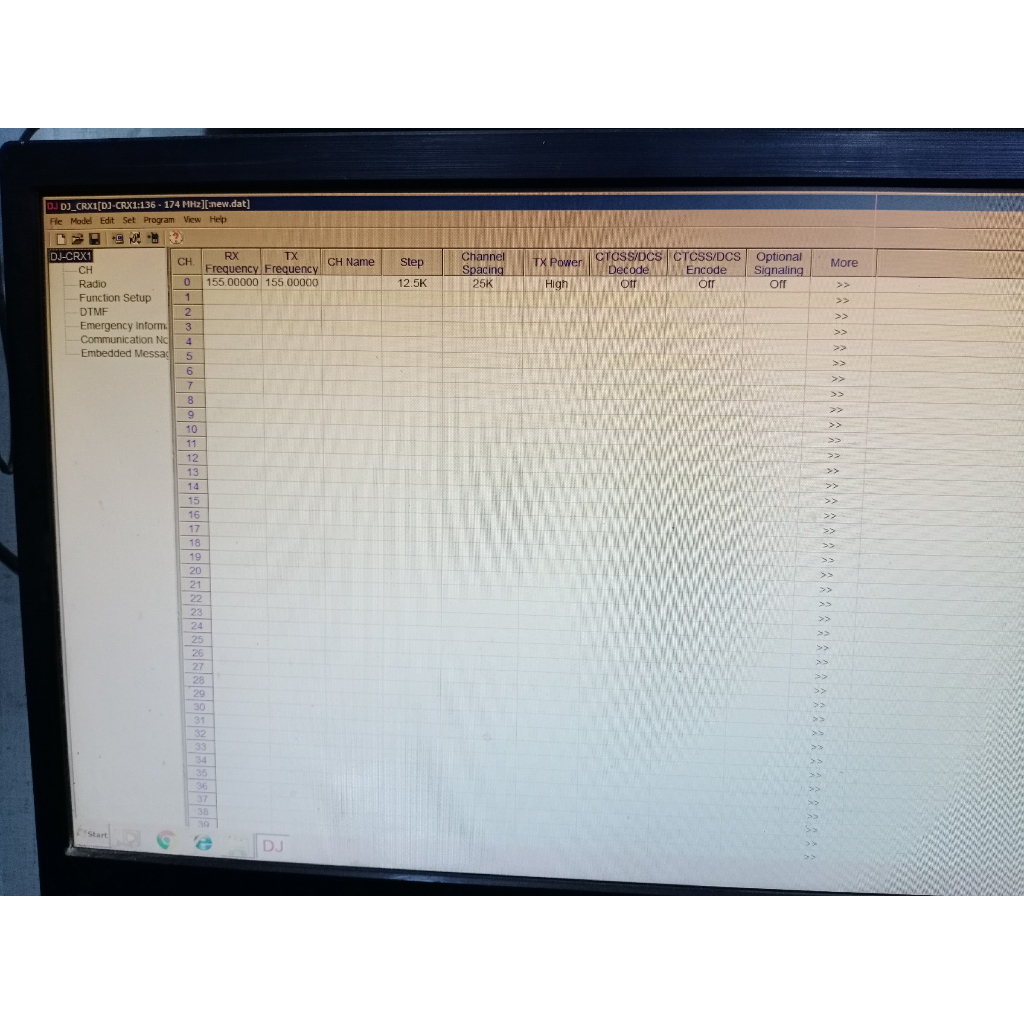 Copy Software Radio HT ALINCO DJ-CRX1 DJ-CRX3 DJ-CRX4 DJ-CRX5