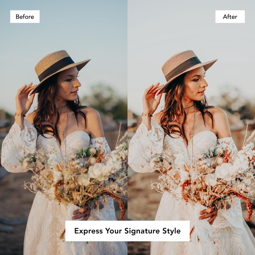 Boho Wedding 9 Mobile (IOS/Android) &amp; Desktop Presets