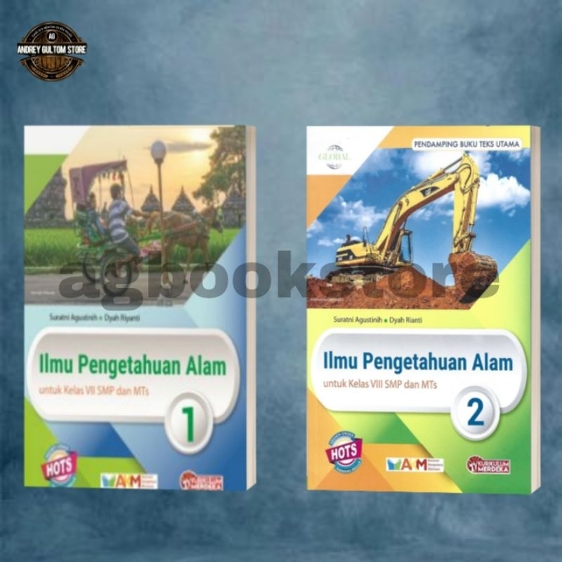 Buku IPA kelas 7 8 SMP / IPA SMP / Kurikulum Merdeka / Global