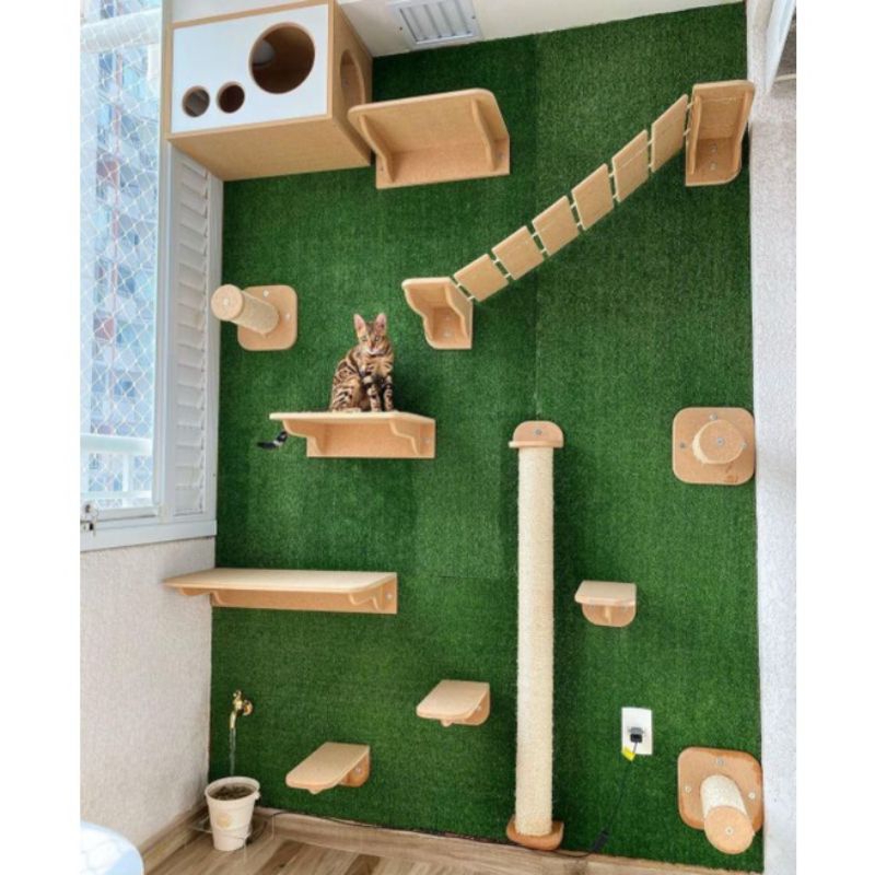 Cat Playground / Cat Wall / Cat House / Rumah Kucing