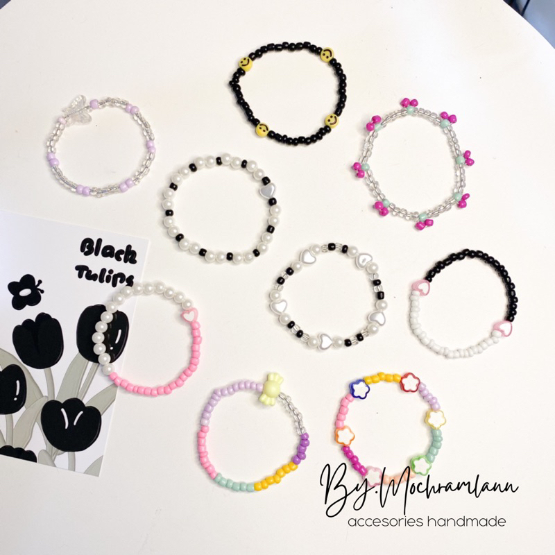 PART 1 | Gelang Beads Korea | Gelang Manik Lucu | Gelang Handmade